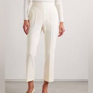 MaxMara Parata cropped cady tapered pants, size 10